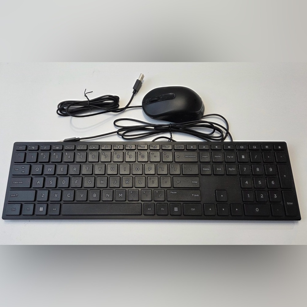 Acer USB Wired Low Profile Keyboard and Mouse ~  KBCR21 -